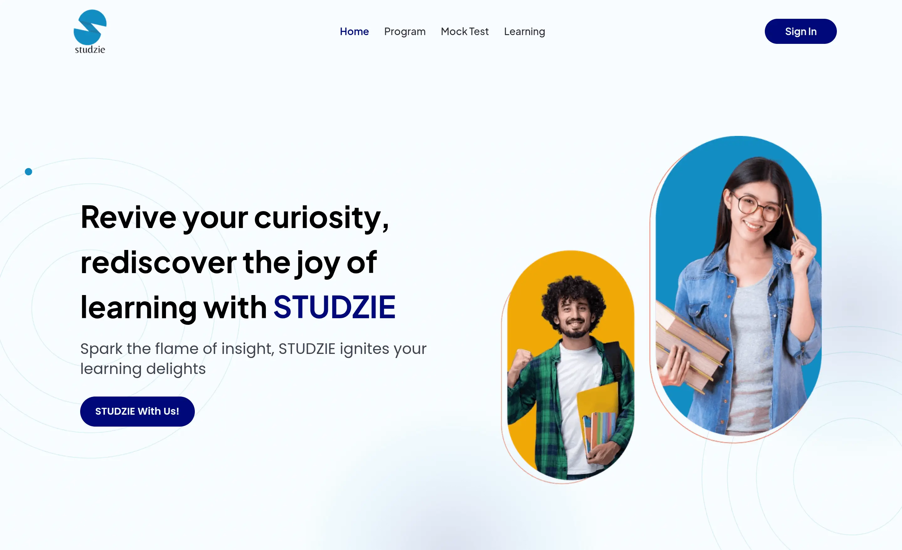 Studzie Web App